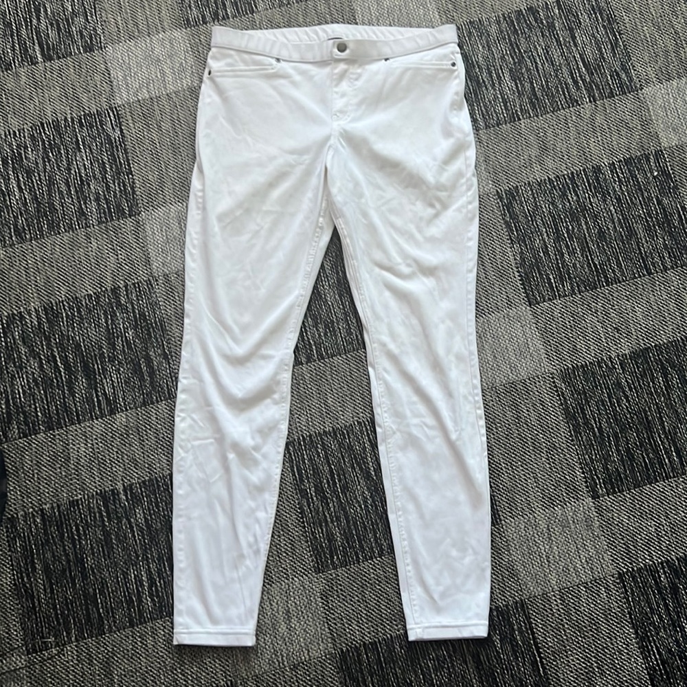 Hue white jegging leggings